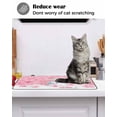 thumbnail image 6 of Large Induction Cooktop Protector Mat Pink Snowman Christmas Stove Top Covers for Electric Stove, Xmas Balls Snowflake Decorative Stove Burner Cover Mats, Glass Top Stove Cover, 6 of 7
