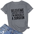 thumbnail image 2 of Birdeem Chemise Décontractée Mode Été pour Femmes Imprimé Lettres Manches Courtes Tee Tops, 2 of 3