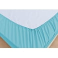 thumbnail image 3 of Premier 2000 Rayon Made from Bamboo Bed Sheets Set- California King Aqua Sheets, Ultra Soft Sheets-Deep Pockets 16"-Wrinkle Resistant-4 Pieces, California King Size, Aqua, 3 of 3