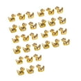 thumbnail image 5 of 30 Pieces Golden Duck Figurines Animal Artware Decoration Resin Electroplated Craft for Home Desk Living Room, 5 of 9