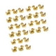 thumbnail image 5 of 30 mini estatuas de dorado, figuras abstractas de animales, figuras de dorado para oficina, estante y dormitorio., 5 of 9