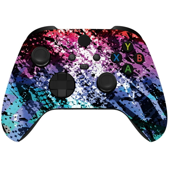 Custom Controllerzz Wireless Controller for Microsoft Xbox Series X/S & Xbox One - Custom Soft Touch Feel - Custom Series X/S Controller (X/S Digital Mirage)