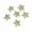 Gold, variant on hulanddfd Mini Gold Glitter Star Ornament, 2.95x2.95in Plastic Xmas Star Hanging Pendant Hanging Decoration for Xmas Tree Home Party Wedding Decor