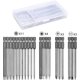 thumbnail image 1 of Screwdriver Bits 21 Pieces, Magnetic Screwdriver Bit 100mm Long, Torx T6-t40, Hex 3mm-6mm, Phillips Ph2, Slotted 4mm-6mm, 1/4" Hex Shank, S2 Steel, 1 of 5