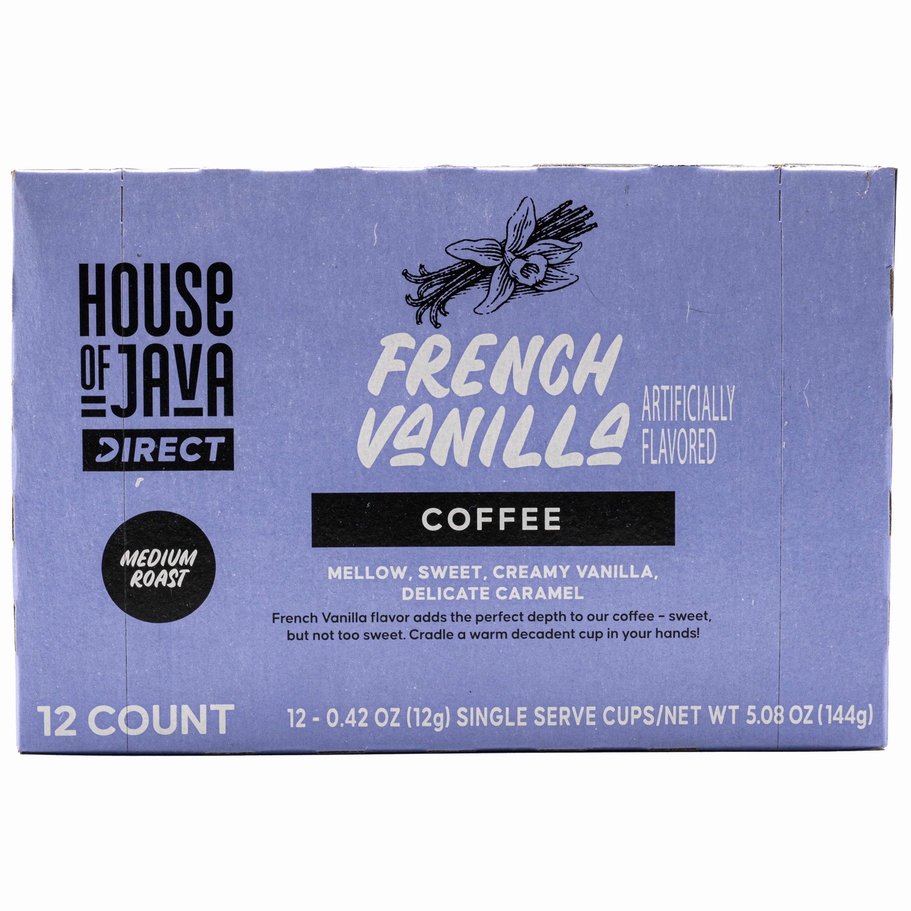 House of Java French Vanilla 12ct Pods