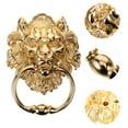 thumbnail image 1 of Poignée de Porte en Métal Poignée de Porte Porte Tirette Tête de Lion, 1 of 8