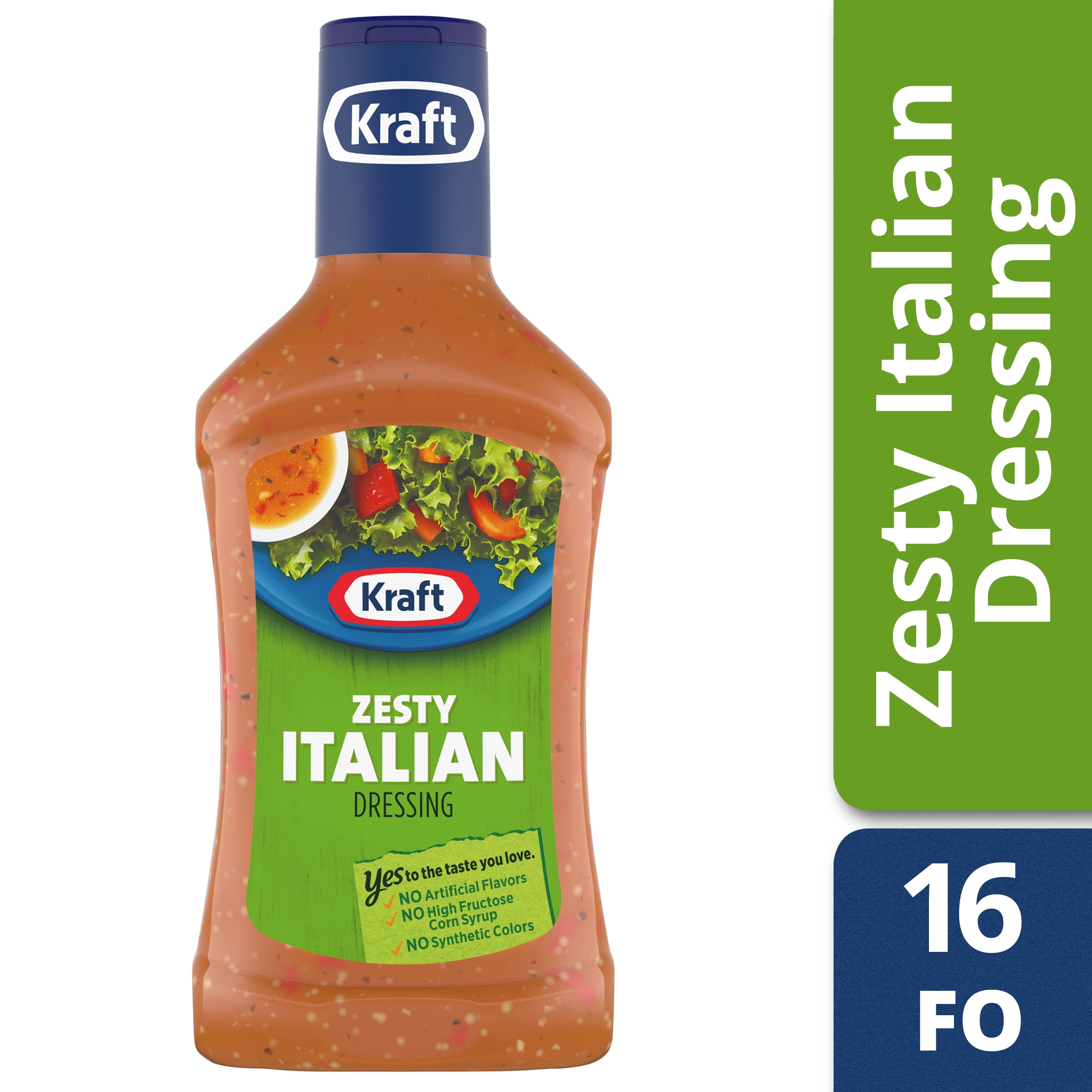 Kraft Zesty Italian Dressing 16 Fl Oz Bottle Walmart kraft-zesty-italian-dressing-16-fl-oz-bottle-walmart