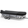 thumbnail image 2 of RVMasking 1200D Trailerable Marine Grade Jon Boat Cover Waterproof Heavy Duty Trolling with Motor Cover Fits 16ft Long and Beam Width up to 75 inches, 2 of 7