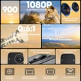thumbnail image 2 of [Enfoque Automático] Magcubic HY450C Proyector de Brillo 900ANSI 8K 1080P Nativo de Lanzamiento Ultra Corto WiFi6 BT5.4 Desplazamiento Automático Cine en Casa Control por Voz Proyector Inteligente Po, 2 of 9