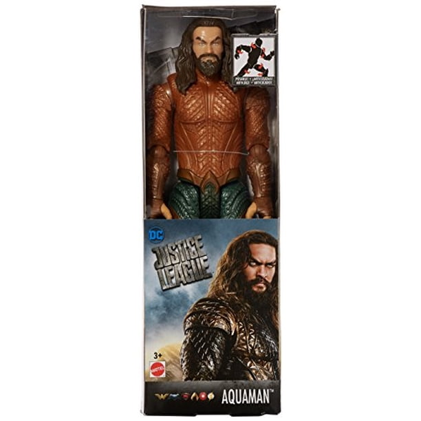 Figura Aquaman MATTEL DC Justice League Serie True Moves 12'