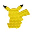 thumbnail image 1 of Pop Pop Fidget Toy It Bubble Sensory Cute Yellow Silicone Alivia el estrés TDAH Ansiedad Regalo Niño Niño Adolescente Niñas (Pikachu) 20 * 18.5 cm JM, 1 of 7