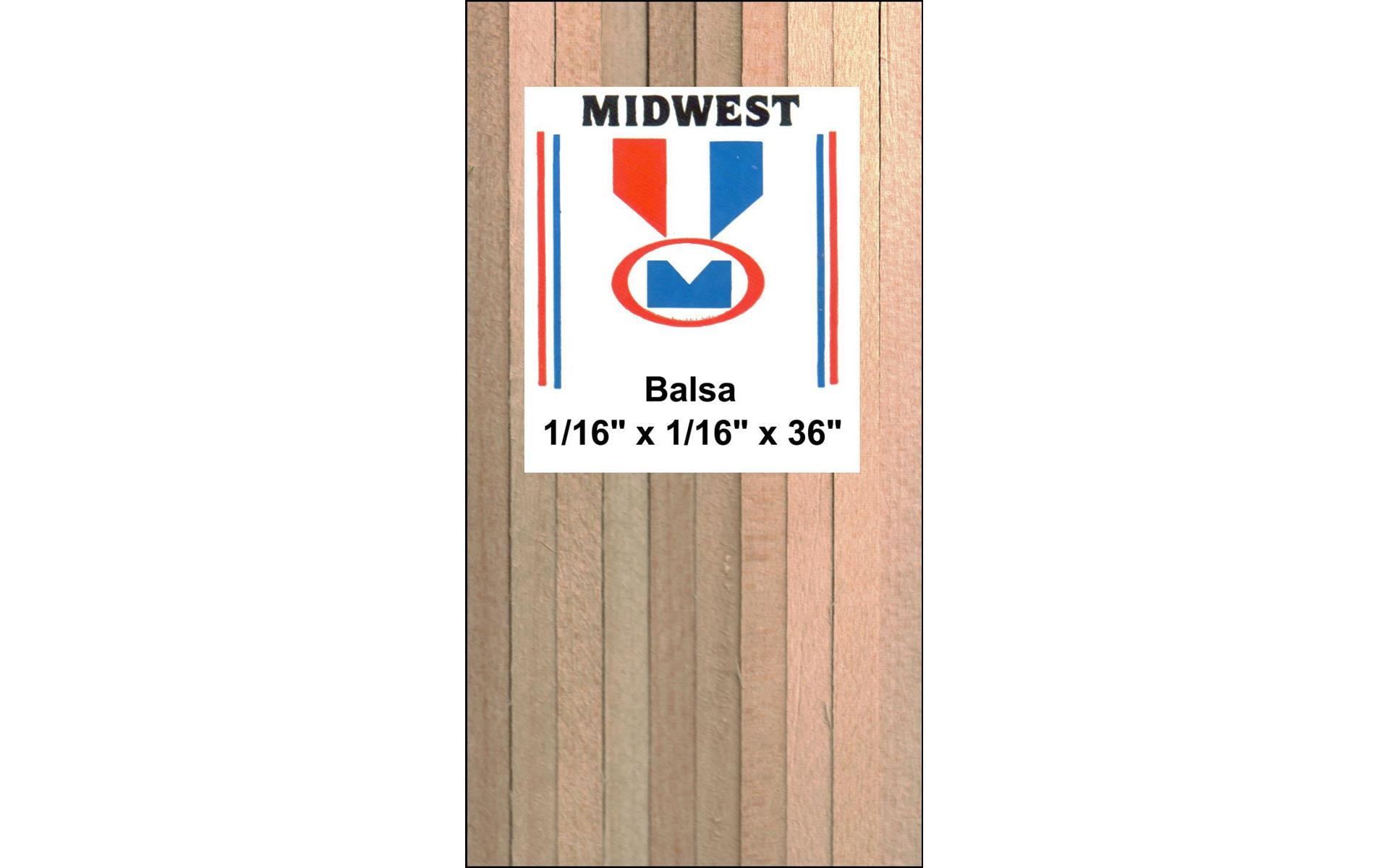 Midwest Products Project Woods Balsa Economy Bag 