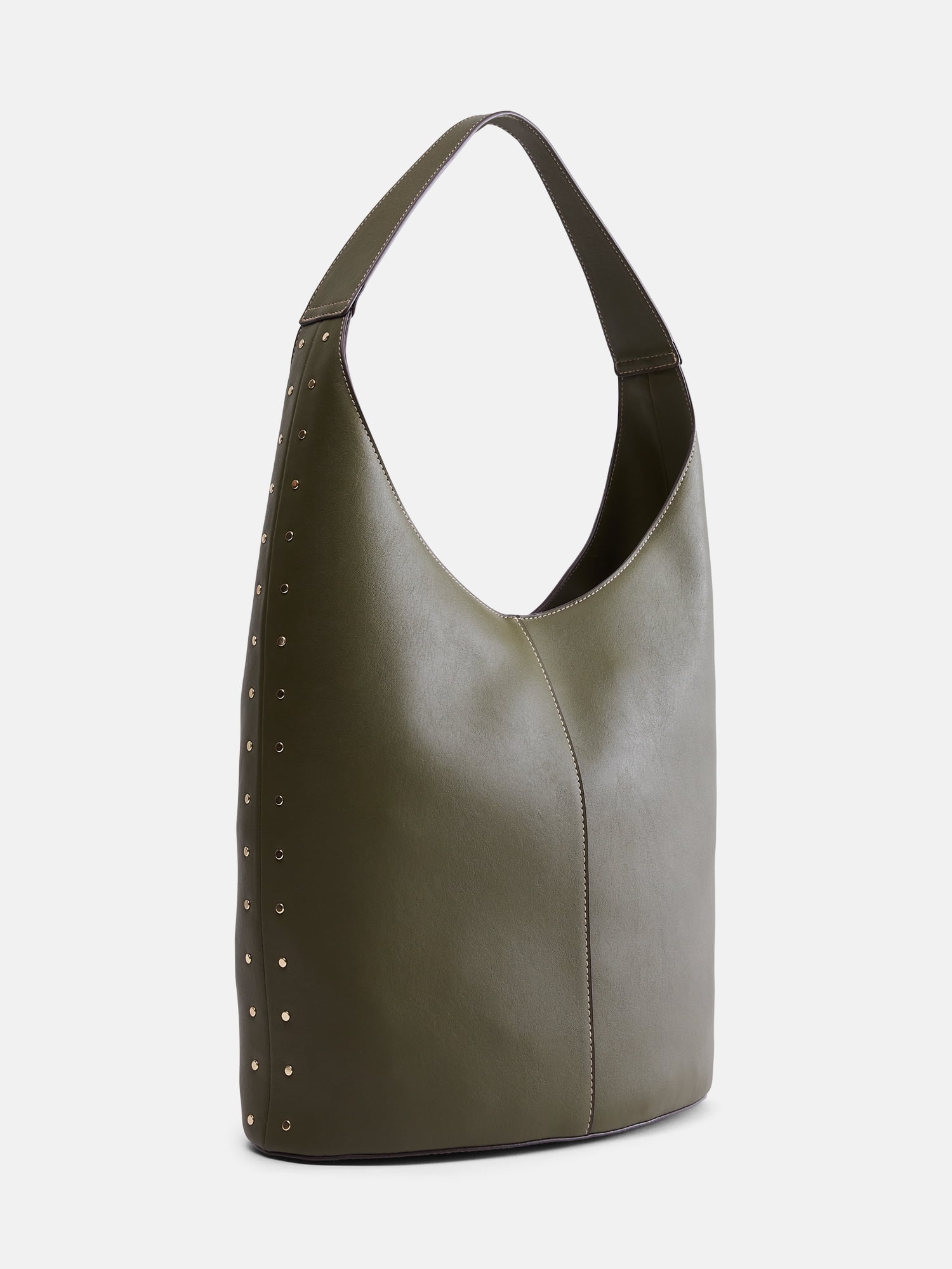 Scenario Women's Faux Leather Bucket Bag, Burnt Olive