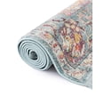 thumbnail image 6 of Unique Loom Baracoa Collection Area Rug - Rumba (5' Octagon Light Blue/Cream), 6 of 10