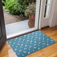 thumbnail image 2 of Blue Cartoon Unicorn Rainbow Cloud Star Balloon Door Rugs,Washable Non Slip Door Mats Indoor,Decorative Door Mats,Entry Mat Indoor for Entrance,Bedroom,Kitchen,Bathroom,17"x30", 2 of 6