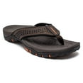 thumbnail image 6 of HOBIBEAR Mens Thong Sandals Arch Support Indoor and Outdoor Beach Flip Flop, 6 of 7