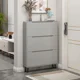 thumbnail image 4 of Armario de zapatos con cajón de lujo, diseño Vertical, organización del hogar, Zapatero, pasillo de madera, muebles Schonen Kast para sala de estar, 4 of 4