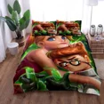 thumbnail image 1 of Pochita Kids Duvet Cover Set Double Bed Linen Set Bed Sheets, 1 of 5
