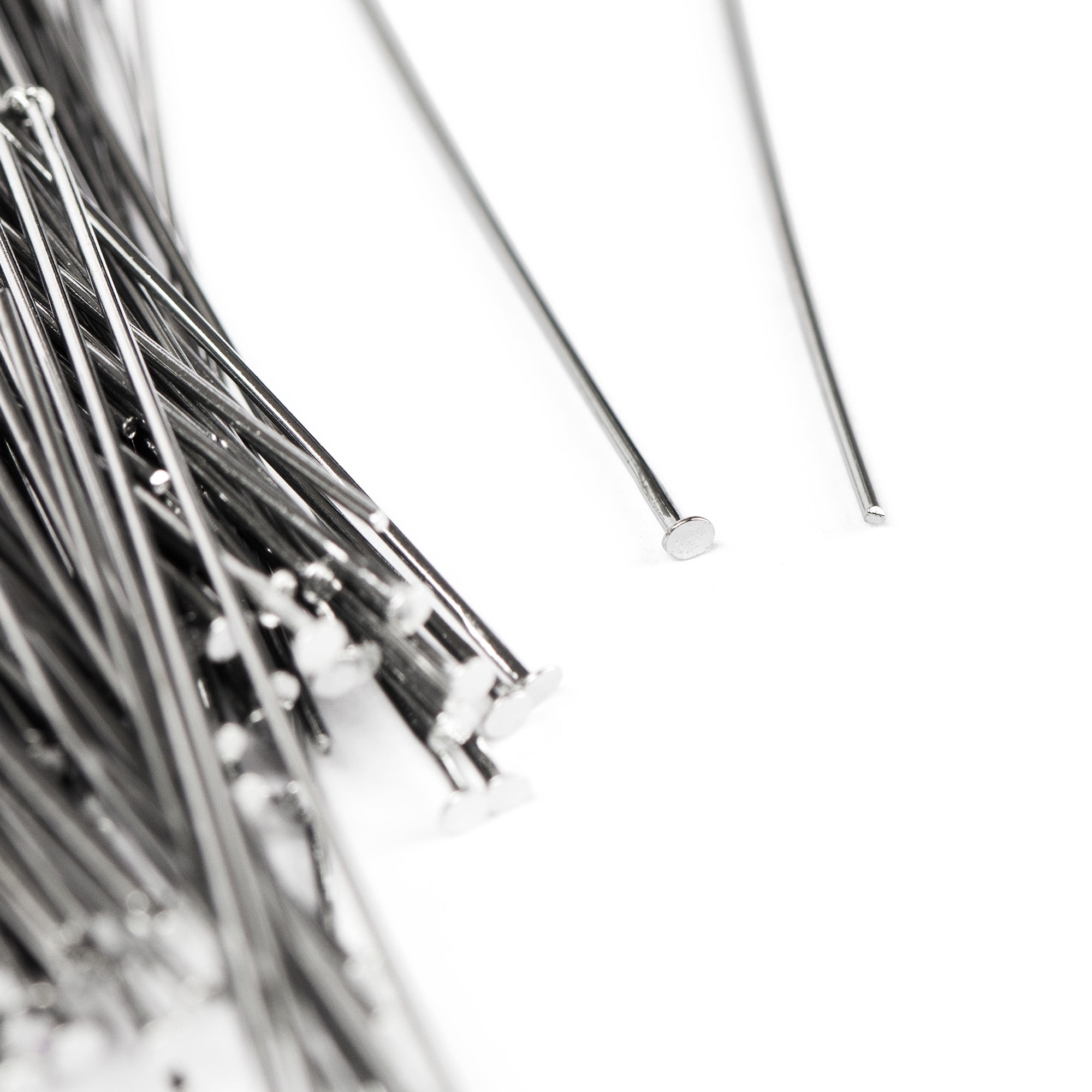 (2 pack) Cousin DIY Metal Head Pins, 315 Pieces, Silver Finish
