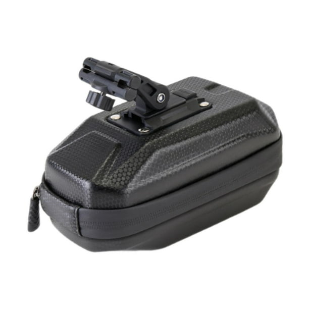 Bolsa para Sillín de Bicicleta con Tira Reflectante de EVA Y Cremallera Bajo El Asiento, Carcasa Rígida para Bicicletas de Montaña Y Carretera.