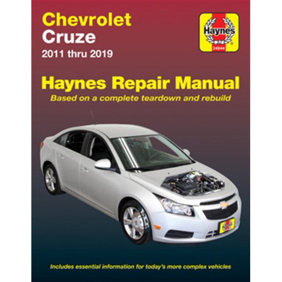 Pre-Owned Haynes Repair Manual: Chevrolet Cruze Haynes Repair Manual : 2011 thru 2019 - Based on a complete teardown and rebuild (Paperback)