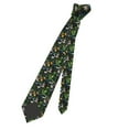 thumbnail image 5 of Naloa Chamomile Print Solid Color Tie Formal Necktie for Men，Suitable for business, daily life, work, 5 of 5