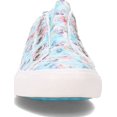 thumbnail image 2 of Blowfish Malibu Women's Play Slip-on Sneaker Pre-Distressed With ElasticInside (8.5, Blue Skulls Paradise Canvas Print), 2 of 6