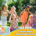 thumbnail image 4 of Juego de varitas de burbujas Cawiew, 32 unidades, miniunicornio, con caja expositora, 4 of 7