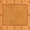 thumbnail image 1 of Ahgly Company Indoor Square Oriental Orange Traditional Area Rugs, 4' Square, 1 of 4