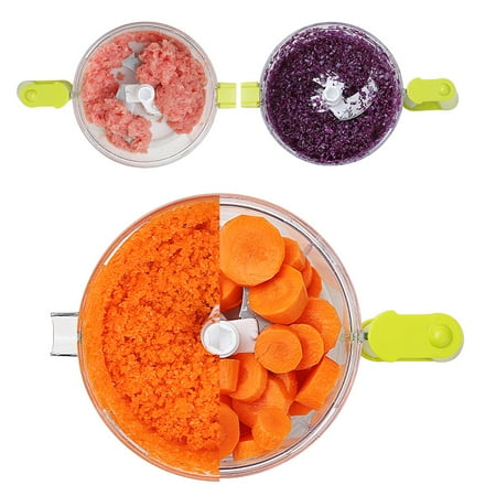 Smile Mom A350 4 In 1 Food Processor Hand Crank Manual Food