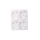 thumbnail image 1 of Advancent 4 piezas Snare Drum Mute Pads Set Anti-desgaste Sticky Damper Kit Absorbente de golpes Control de tono Suministro de instrumentos Accesorios para instrumentos musicales, 1 of 6