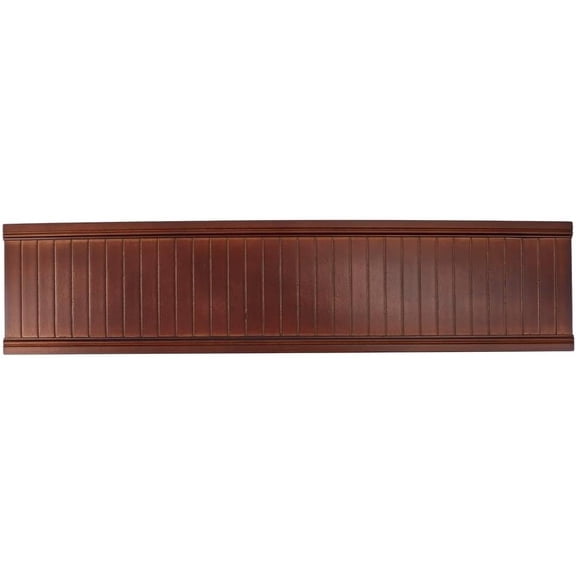 Miniature Dollhouse Accessories Wainscot Interior Paneling House Wooden Wainscoting Wood Dollhouse Trims for Miniature Houses Small Buildings Brown 14.5x3.3inch