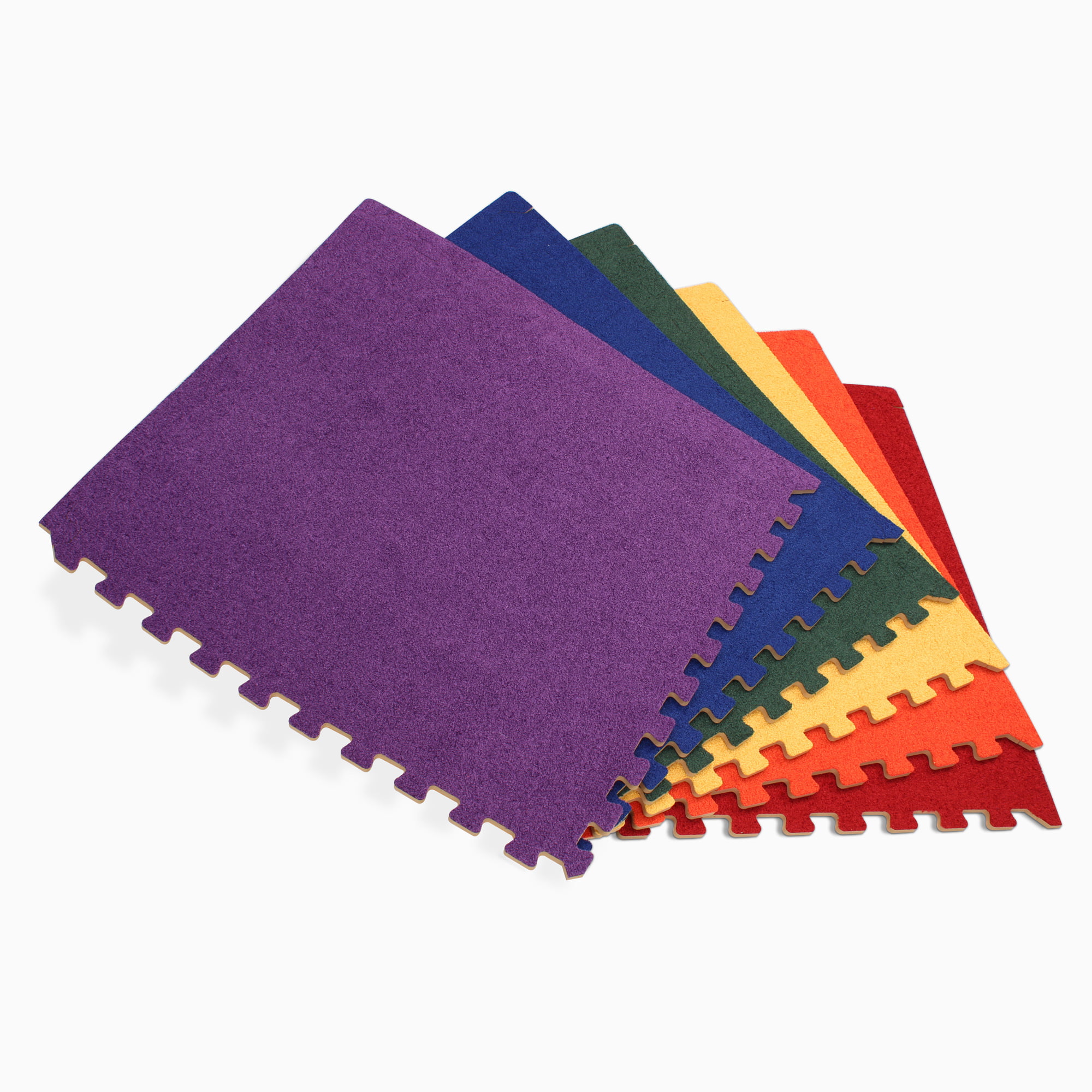 Multiple Colors Anti-Fatigue Support for Home or Classroom Use Durable Carpet Squares We Sell Mats Interlocking Foam Carpet Tiles Office 