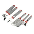 thumbnail image 1 of Sakuchi - 5 Piece Stainless Steel Kitchen Utensil Set, Gray, 1 of 5
