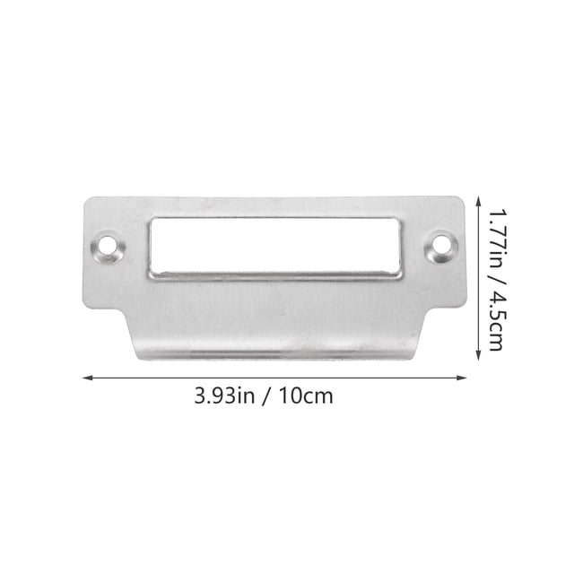 BRIGHTFUFU 5Pcs Silver Door Jamb Repair Kit with Latch Guard for Homeowners