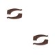thumbnail image 2 of Guardurnaity Tapones de vidrio antideslizantes cómodos 1 par de correas elásticas para gafas equipo de belleza para niños adultos marrón Marrón 2piezas Guardurnaity CBP349764, 2 of 6