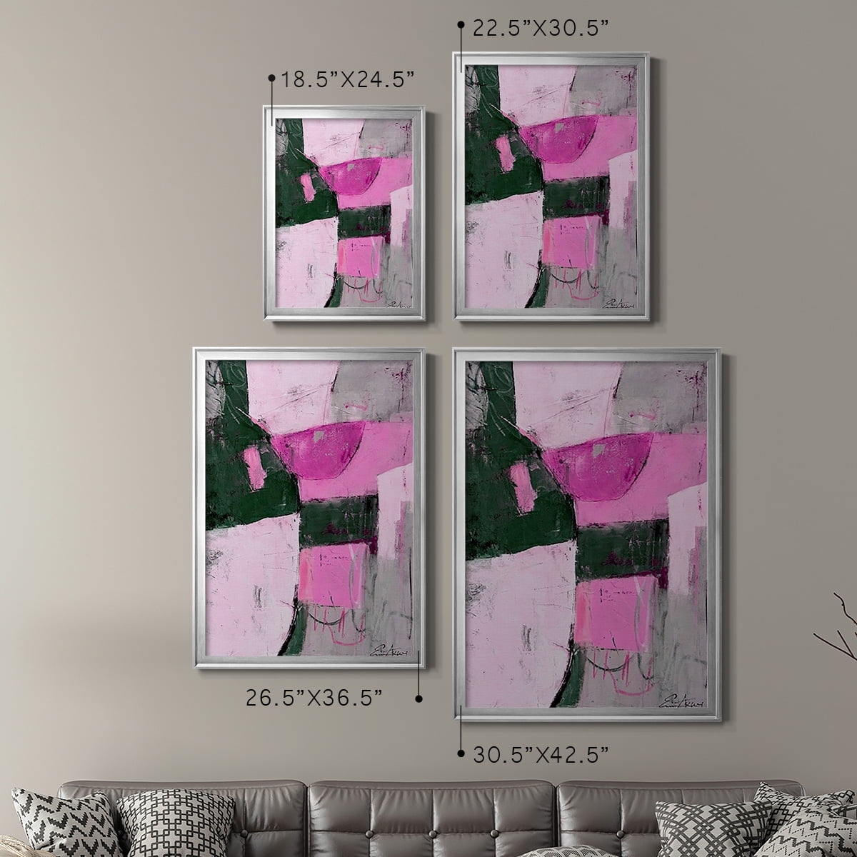 Party Mixer I Premium Framed Print, in Gold, Black, or Silver - Ready to Hang