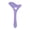 Purple, variant on Reusable Silicone Eyeliner Stencil Aid Multipurpose Eye Makeup Guide Tool for Mascara Eye Shadow Cream Applicator, Yellow, 4.61 in / 11.7 cm Length