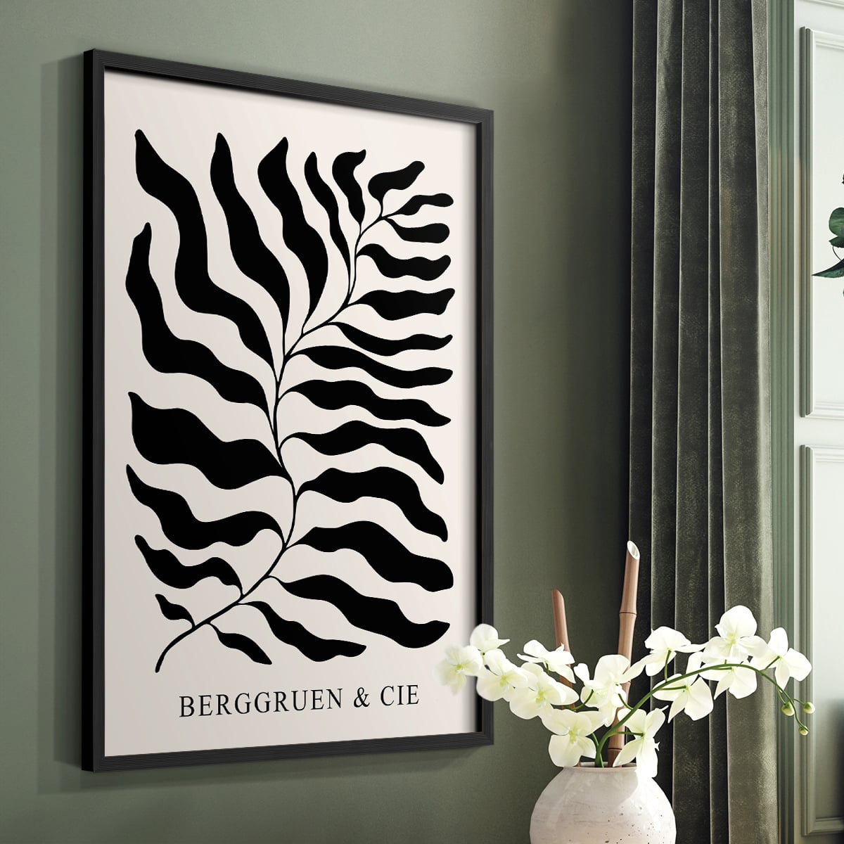 Matisse LII Framed Print - Solid Wood