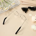 thumbnail image 4 of Pungan glasses ear grip 2 Pairs Glasses Ear Cushion Eyeglasses Temple Sleeves Eyeglasses Ear Grippers Temple Tip Covers Ear Grips,2.17"X2.17"X0.04", 4 of 10
