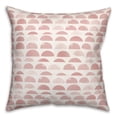 thumbnail image 2 of Creative Products Half Circles Pink 20 x 20 Indoor / Outdoor Pillow, 2 of 2