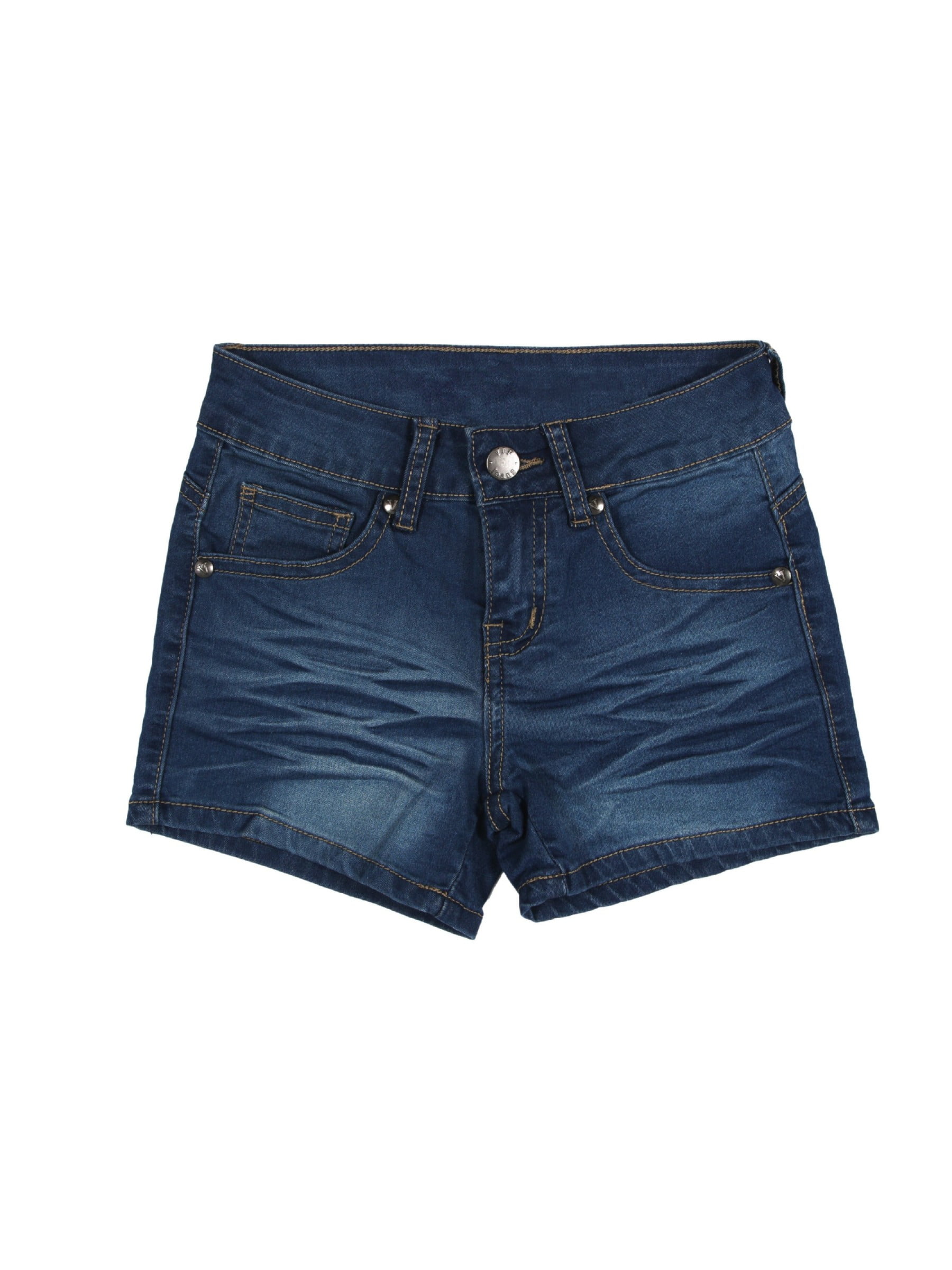 Girls Kids Stretch Pockets Skinny Denim Jeans Or Shorts (MLG1 ...