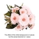 thumbnail image 3 of Lekihaqq Artificial Flowers Home Decoration Handheld Flower Wall Wedding Decor Simulated Silk Plants Bouquet Realistic Fake Blossoms Party Garden Office Centerpiece, 3 of 7