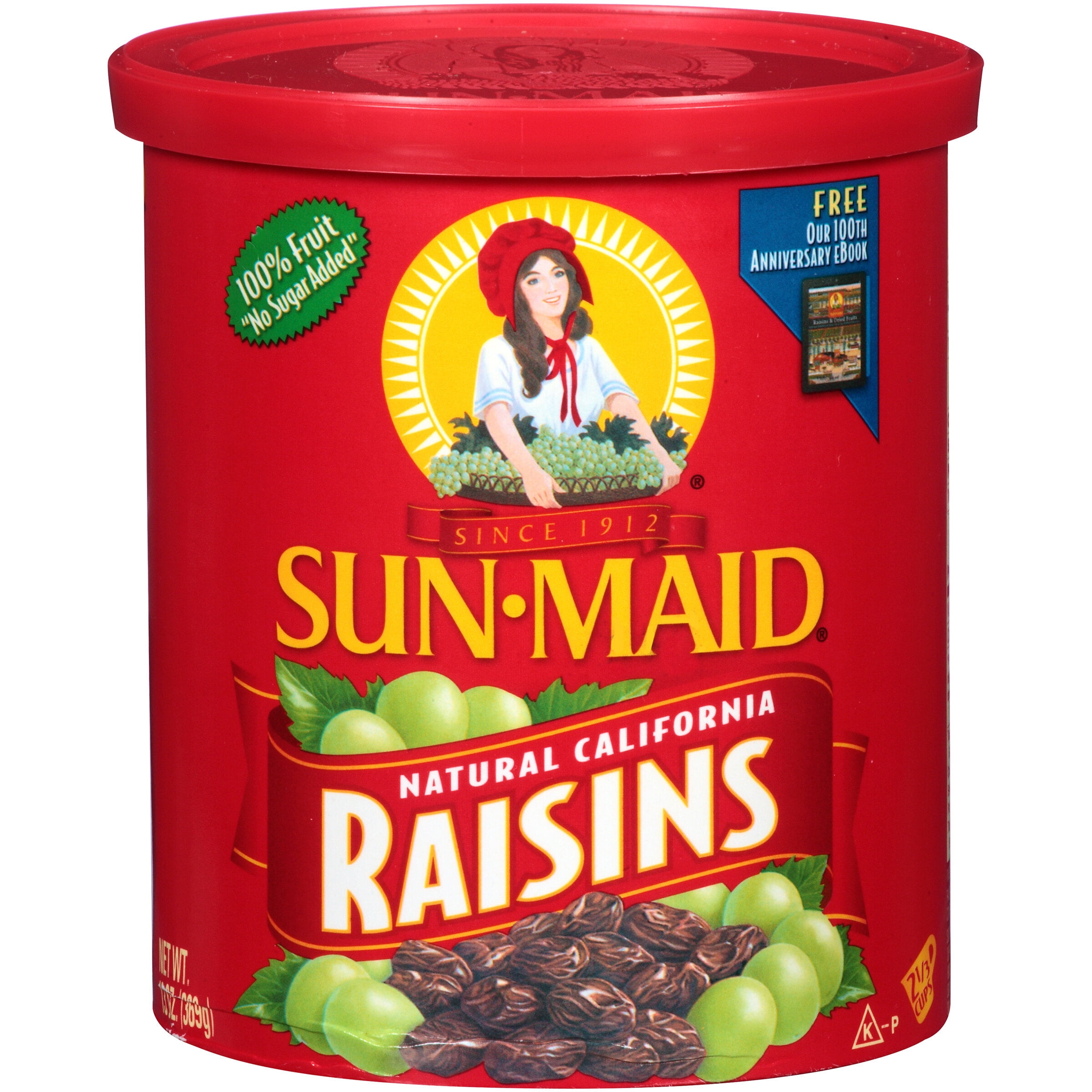 SunMaid California SunDried Raisins, 13 oz