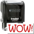 thumbnail image 1 of Self-Inking WOW Stamp, Trodat Printy 4911, Press and Print Stamping, Impression Size 5/8" x 1-1/2", Up to 10,000 Impressions - Red Ink, 1 of 10