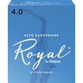 thumbnail image 1 of Rico Royal Alto Sax Reeds, Strength 4.0, 10-pack, 1 of 2