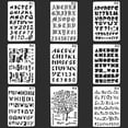 thumbnail image 3 of Kripyery Letter Numbers DIY Craft Walls Painting Decorative Stencil Embossing Template, 3 of 8