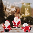thumbnail image 3 of 12 piezas encantadores decoraciones de micro paisaje de micro miniatura de Santa Claus (estilo mixto), 3 of 5