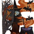 thumbnail image 2 of 2022 Tarjeta de felicitación de calabaza de Halloween de Año Nuevo Tarjeta tridimensional de bendición de vacaciones tridimensional 3D hecha a mano brillar Electrónica, 2 of 5