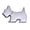dog-Silver, variant on 3D Warthog Metal Emblems Badge Car Decal Sticker Suitable for Rear Trunk Decoration